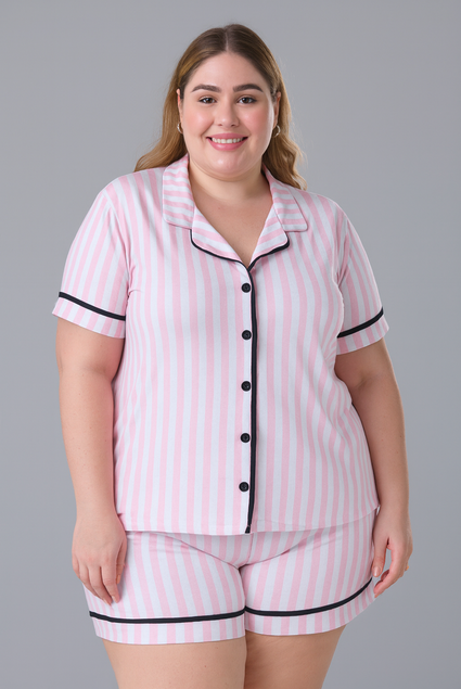 americano curto plus size - Miss Pijama